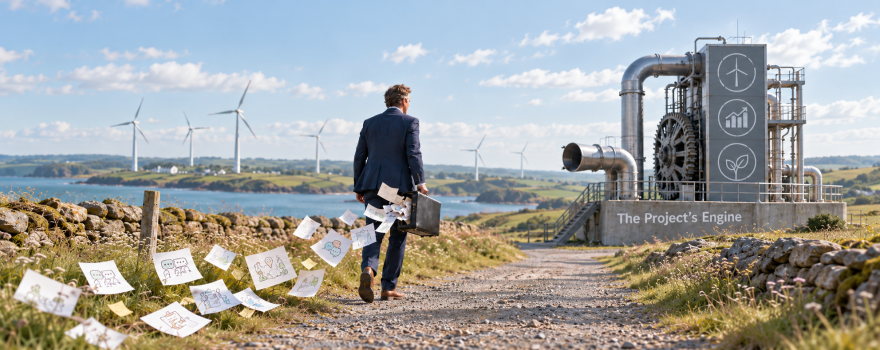 Engagement happens but disconnected from a consequential decision. The mechanism to gather the data exists, but the pipeline to actually pipe that feedback into the project's rigid engine is completely missing. It's a structural failure, not an interpersonal one.